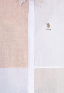 Kadın Turuncu Uzun Kollu Gömlek - 50251873008