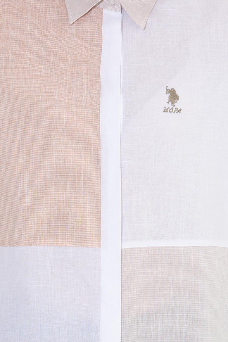 Kadın Turuncu Uzun Kollu Gömlek - 50251873008