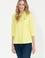 Kadın Neon Sarı Uzun Kollu Basic Gömlek