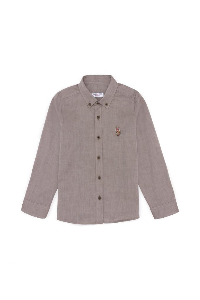 Erkek Çocuk Coconut Uzun Kollu Basic Gömlek