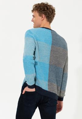 Erkek Lacivert Kazak - 50256676010