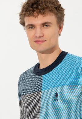 Erkek Lacivert Kazak - 50256676010