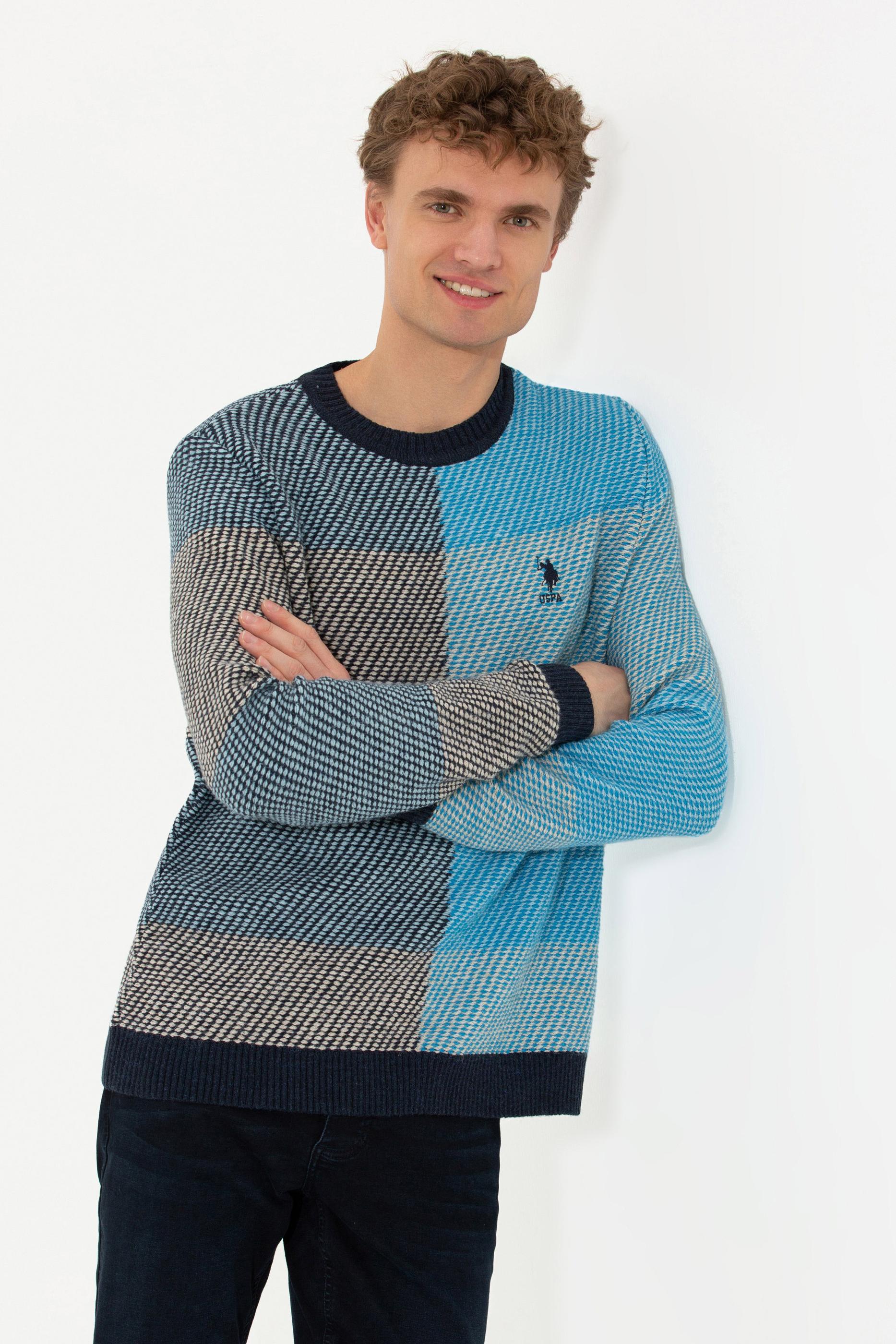 Erkek Lacivert Kazak