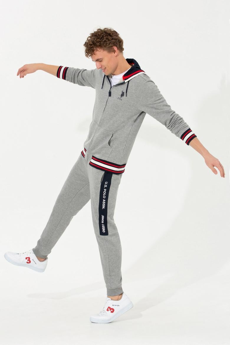 Erkek Gri Melanj Eşofman Altı - 50253281028