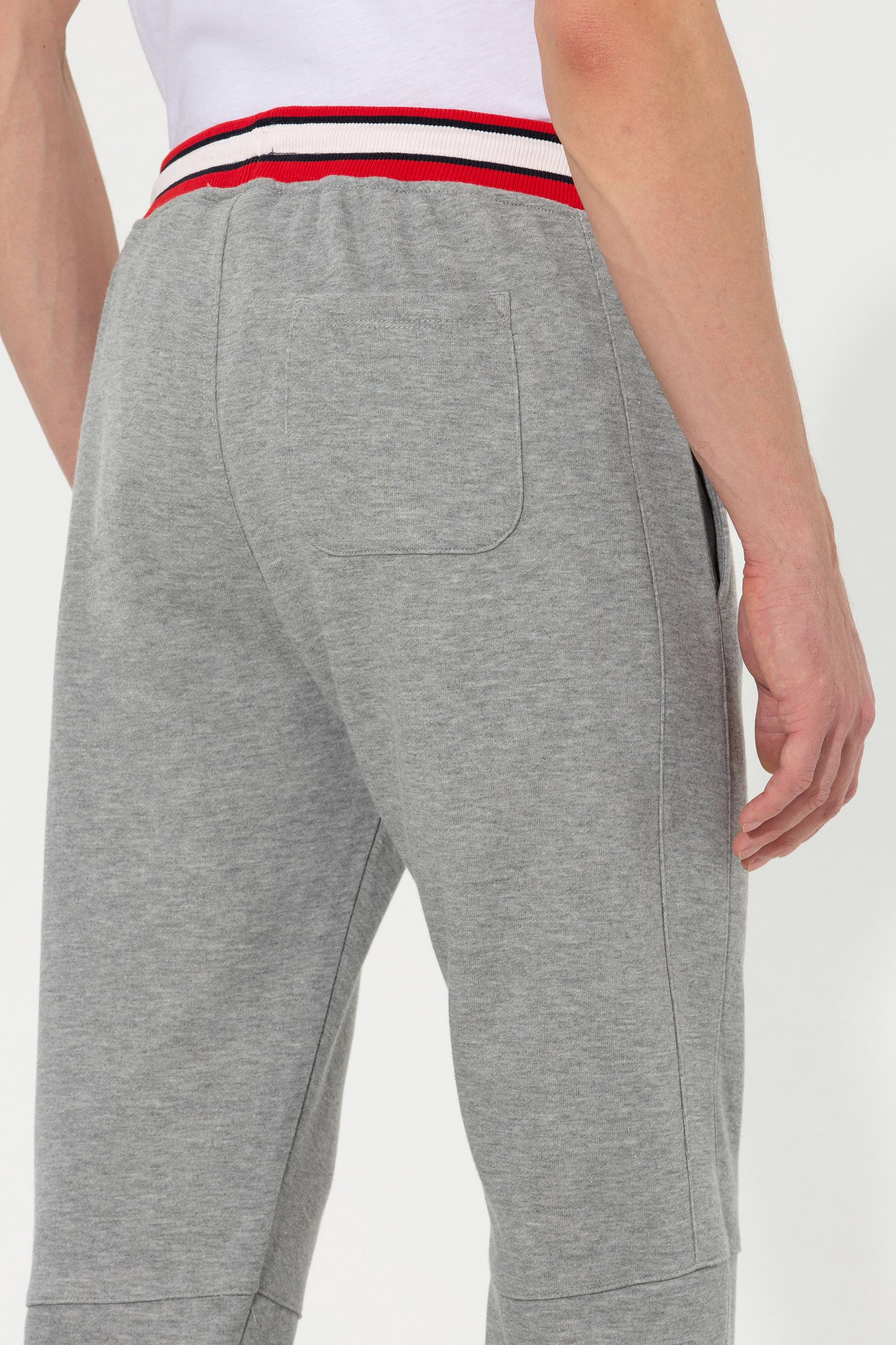 Erkek Gri Melanj Eşofman Altı