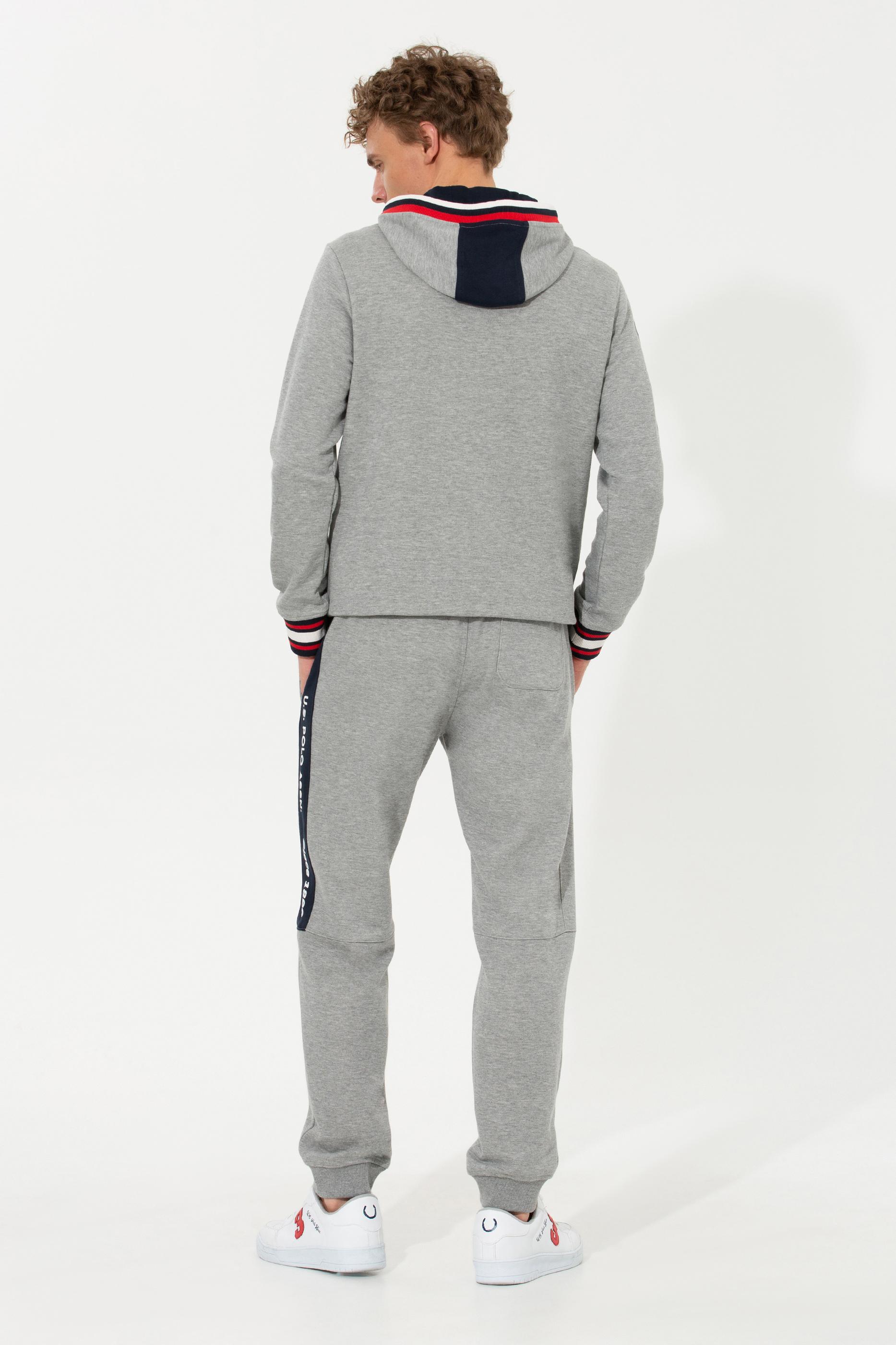 Erkek Gri Melanj Eşofman Altı