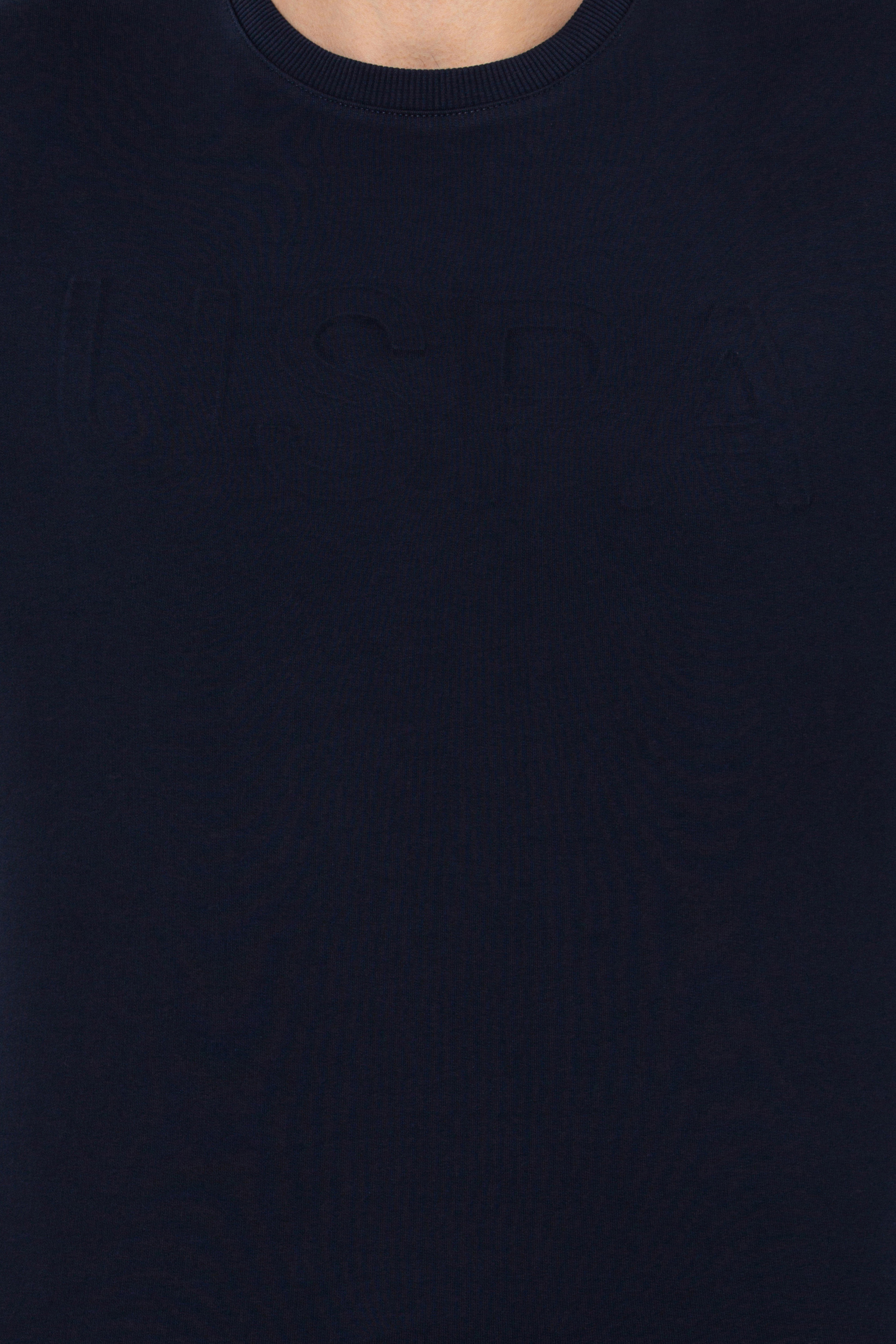 Erkek Lacivert Basic Sweatshirt - Image 6
