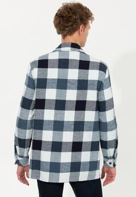 Erkek Mavi Jean Gömlek - 50252959011