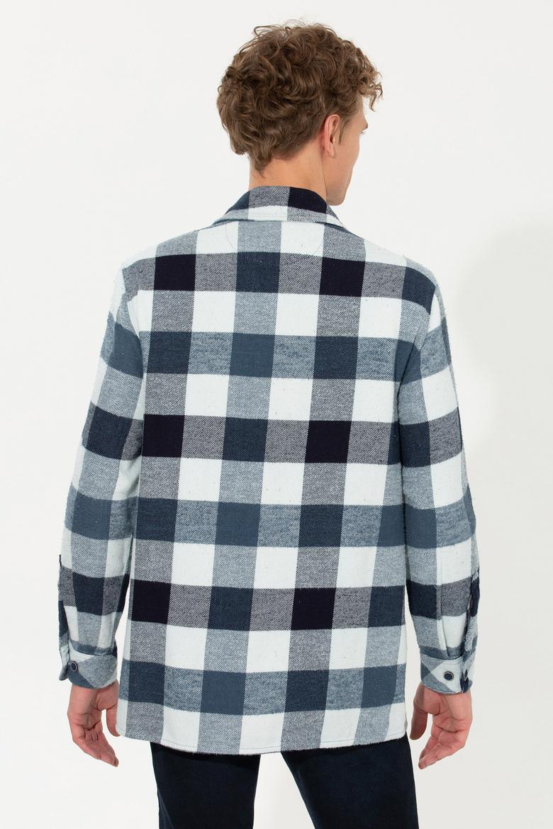 Erkek Mavi Jean Gömlek - 50252959011