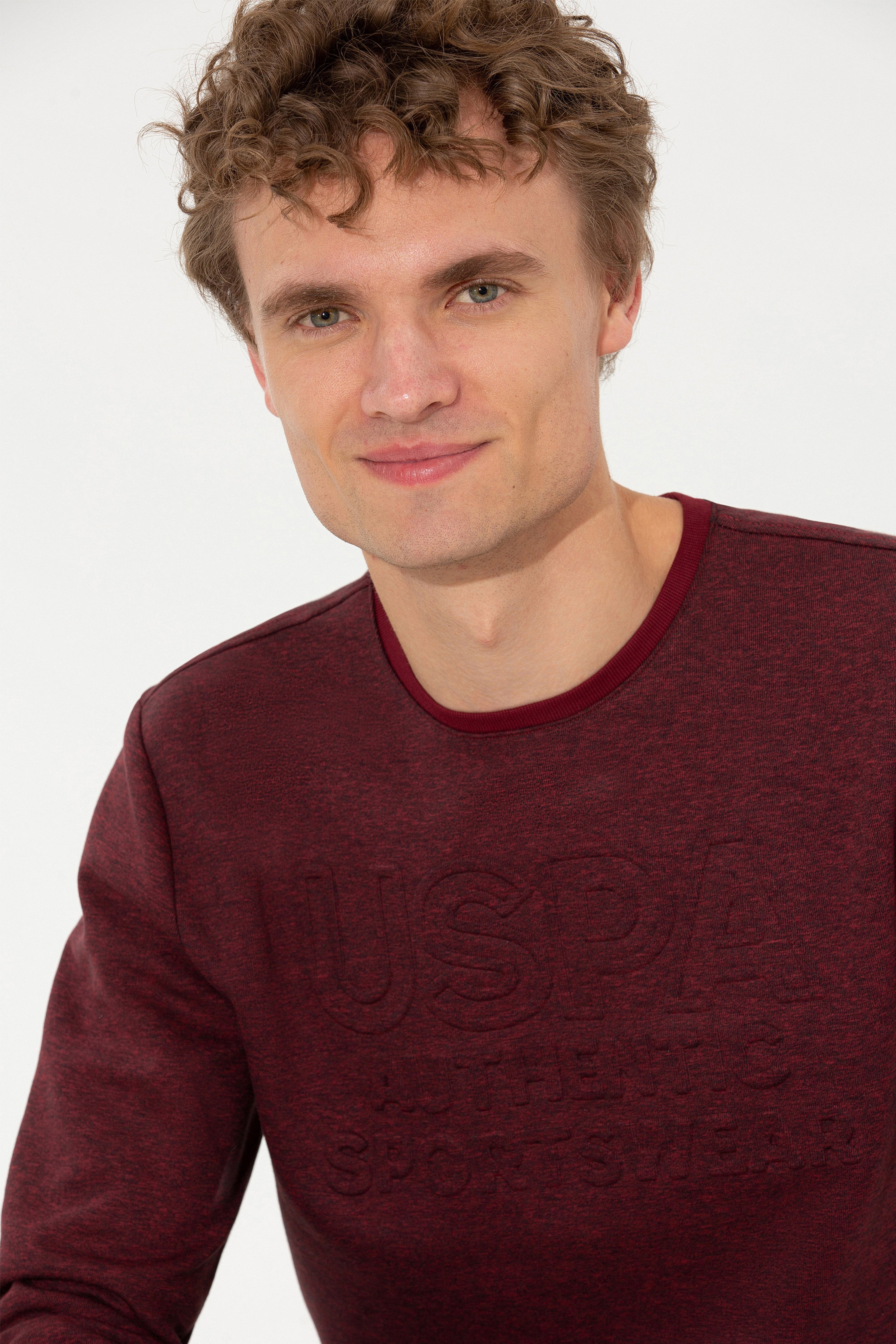 Erkek Vişne Sweatshirt - Image 1