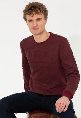 Erkek Vişne Sweatshirt - 50253286017