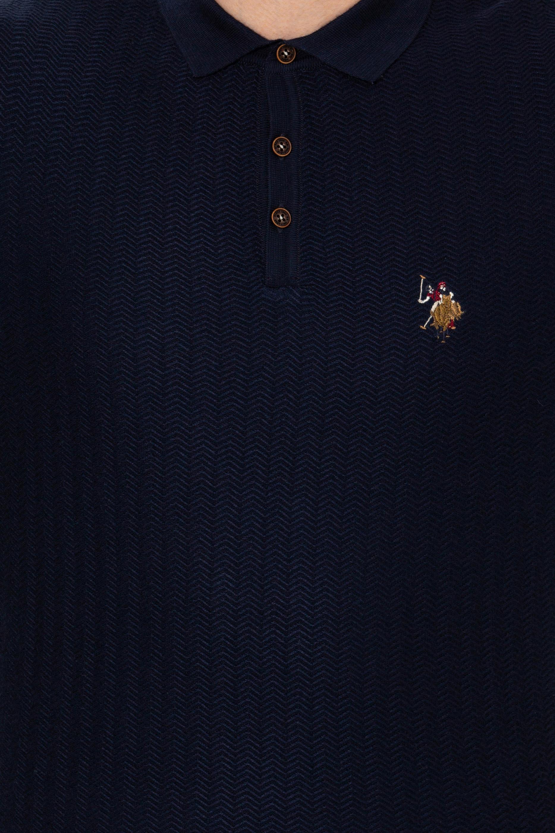 Erkek Lacivert Triko Kazak