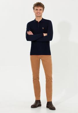 Erkek Lacivert Triko Kazak - 50256197012