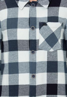 Erkek Mavi Jean Gömlek - 50252959011