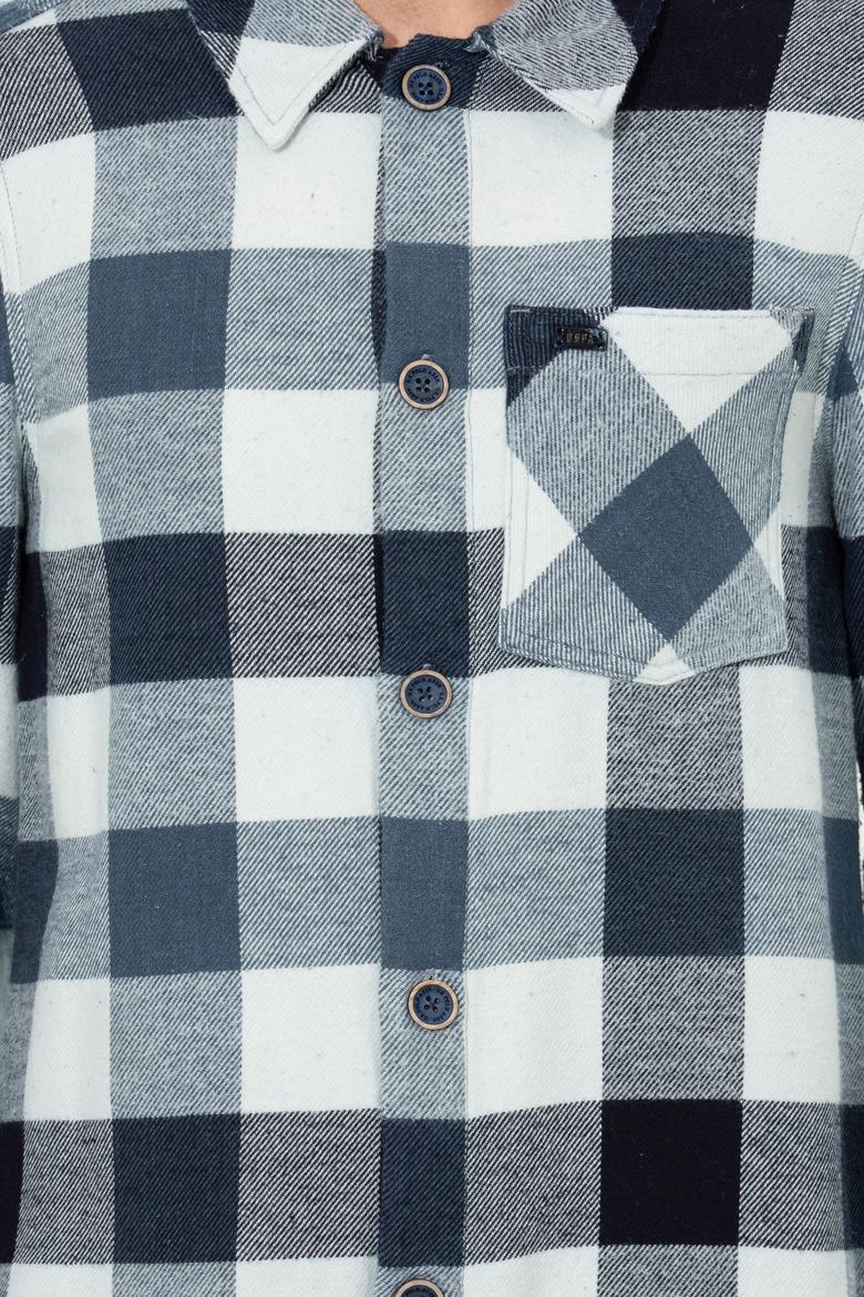 Erkek Mavi Jean Gömlek - 50252959011