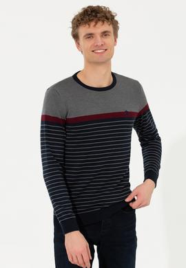 Erkek Lacivert Kazak - 50251888014