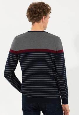 Erkek Lacivert Kazak - 50251888014