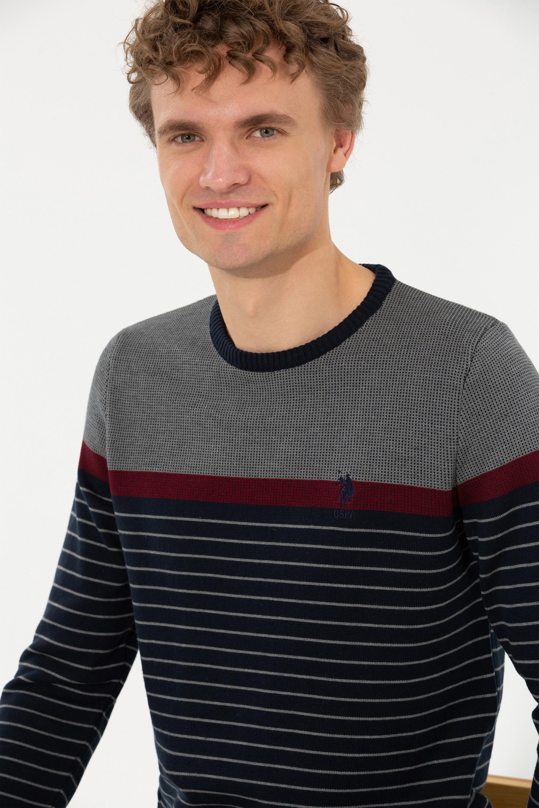 Erkek Lacivert Kazak