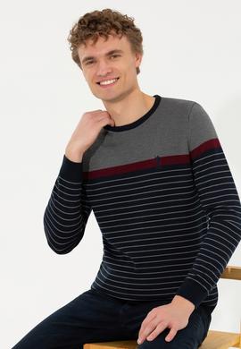 Erkek Lacivert Kazak - 50251888014