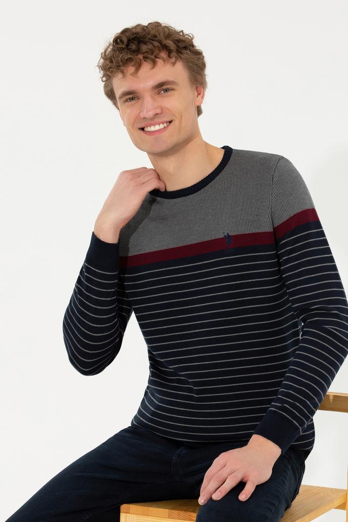 Erkek Lacivert Kazak