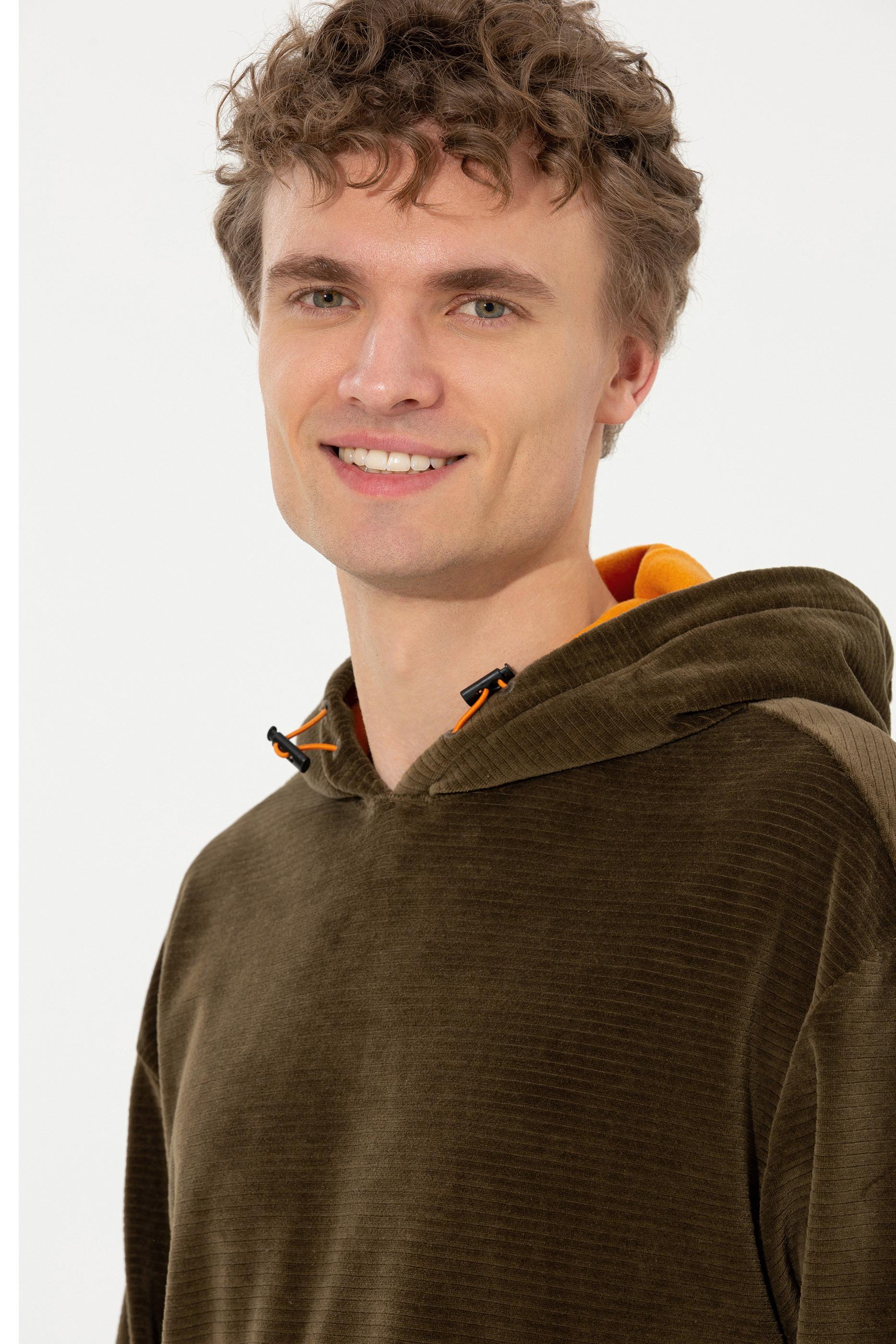 Erkek Coconut Kapüşonlu Sweatshirt