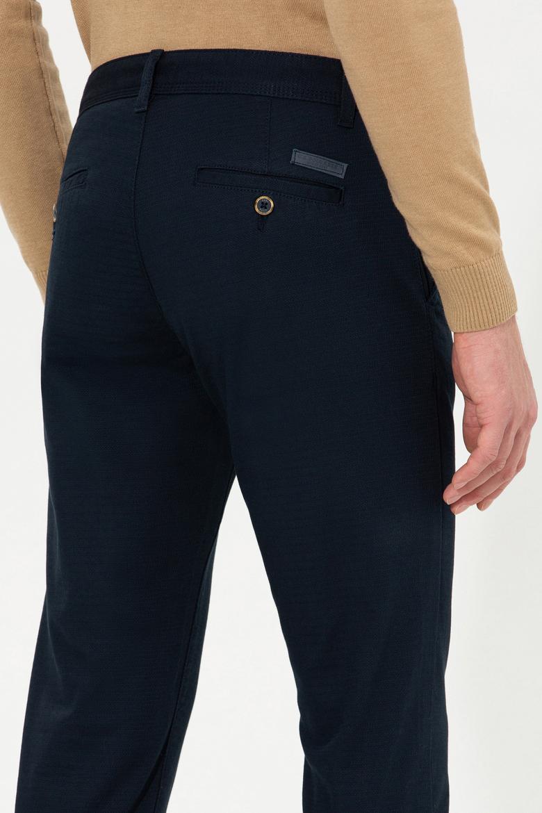 Erkek Lacivert Kanvas Pantolon - 50263741071