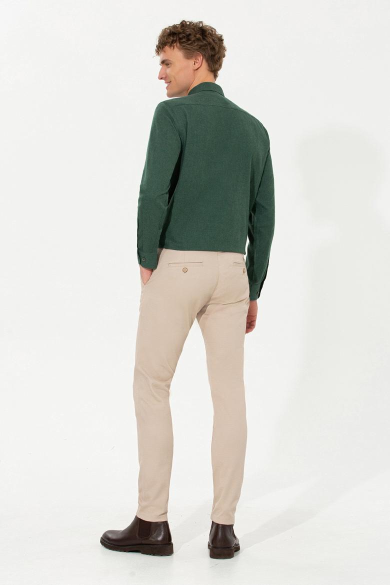 Erkek Taş Kanvas Pantolon - 50263741064