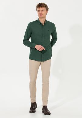 Erkek Taş Kanvas Pantolon - 50263741064