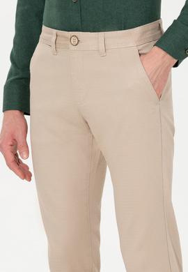 Erkek Taş Kanvas Pantolon - 50263741064