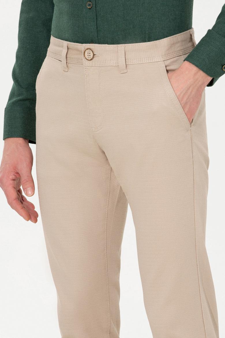 Erkek Taş Kanvas Pantolon - 50263741064