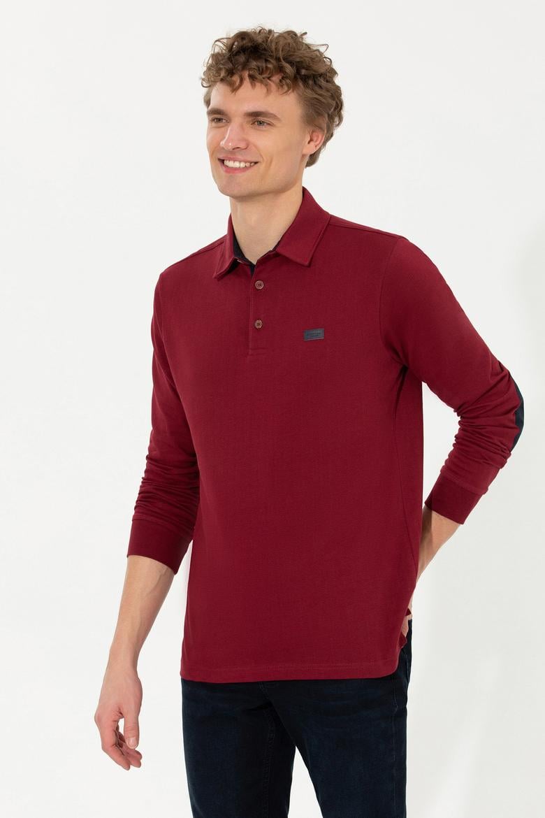 Erkek Vişne Sweatshirt