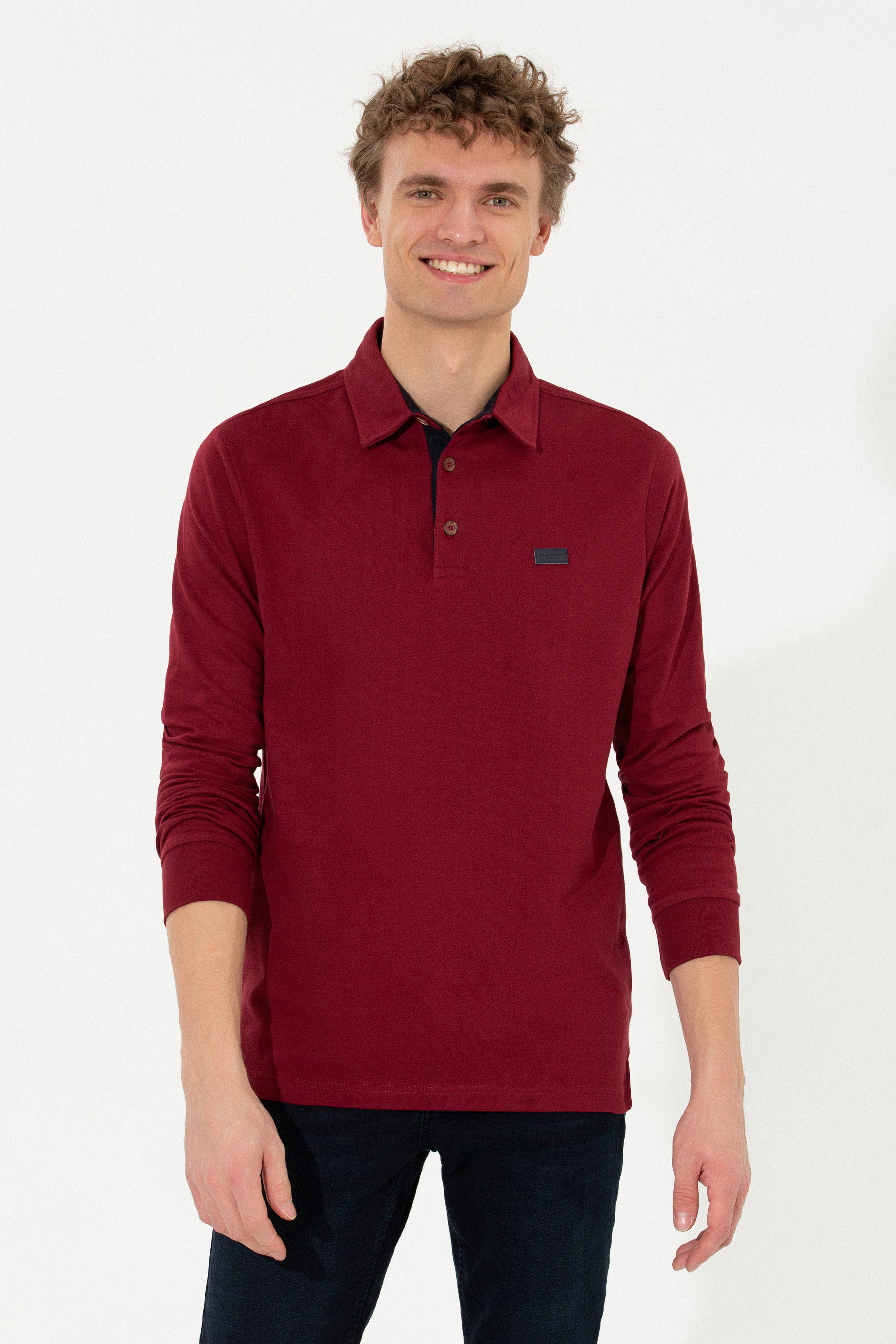 Erkek Vişne Sweatshirt