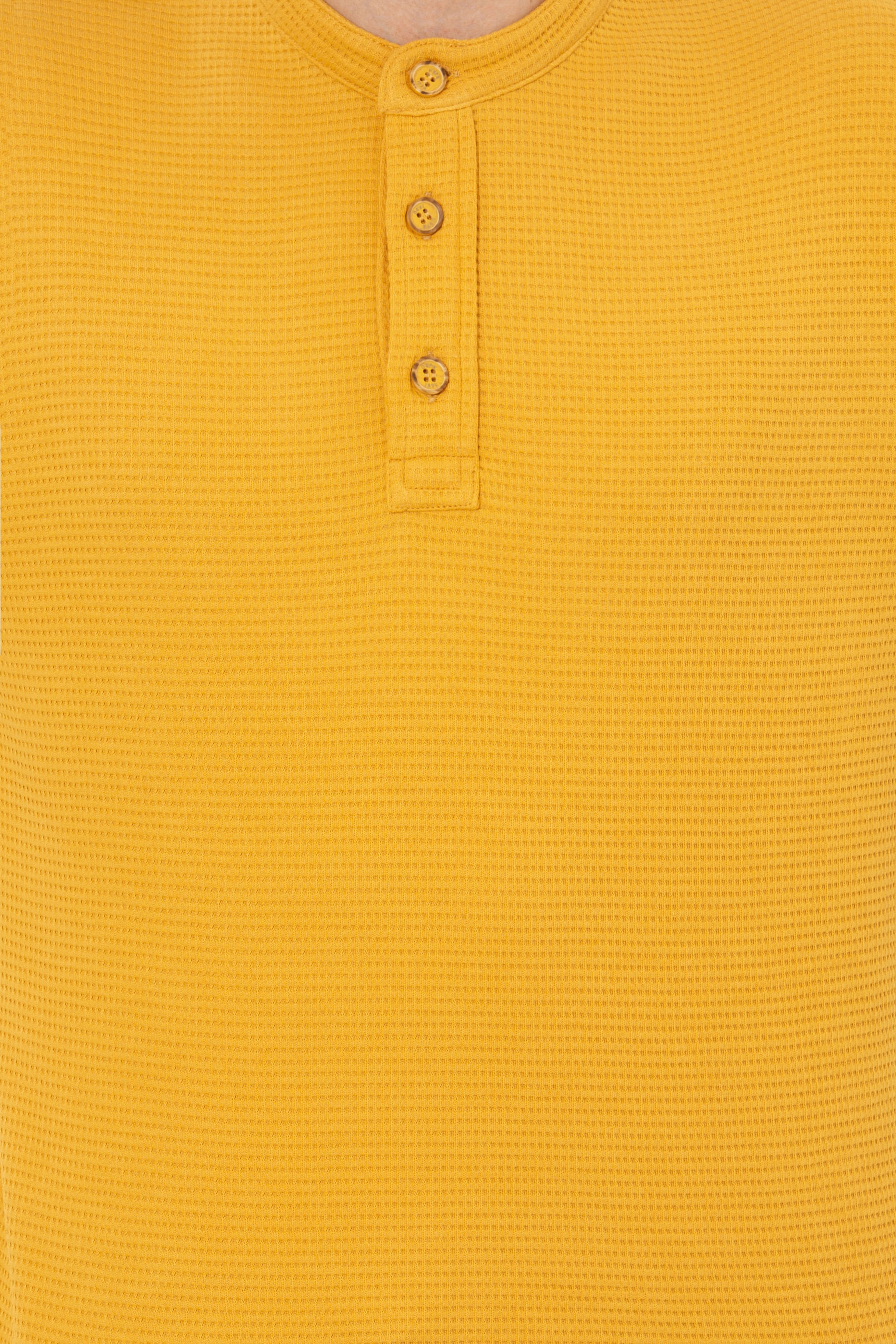 Erkek Safran Dik Yaka Sweatshirt