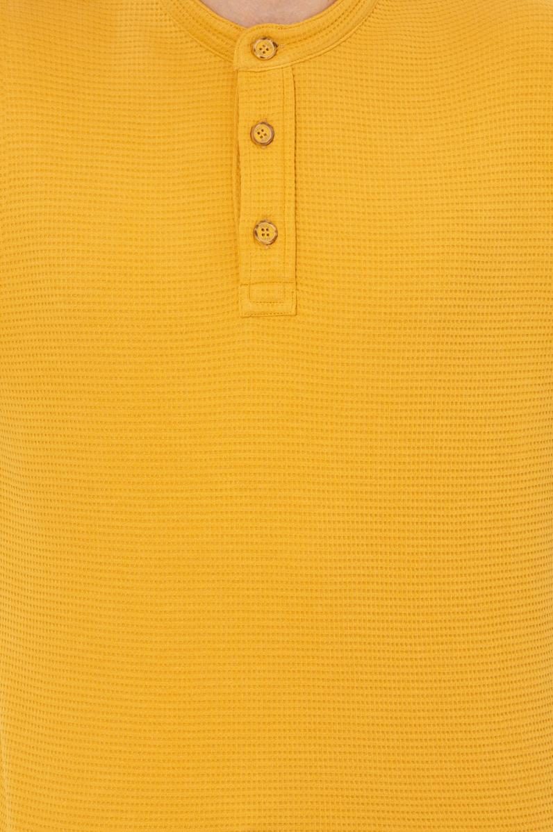 Erkek Safran Dik Yaka Sweatshirt