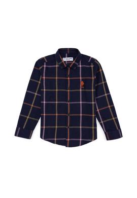 Erkek Çocuk Lacivert Uzun Kollu Gömlek - 50254474001