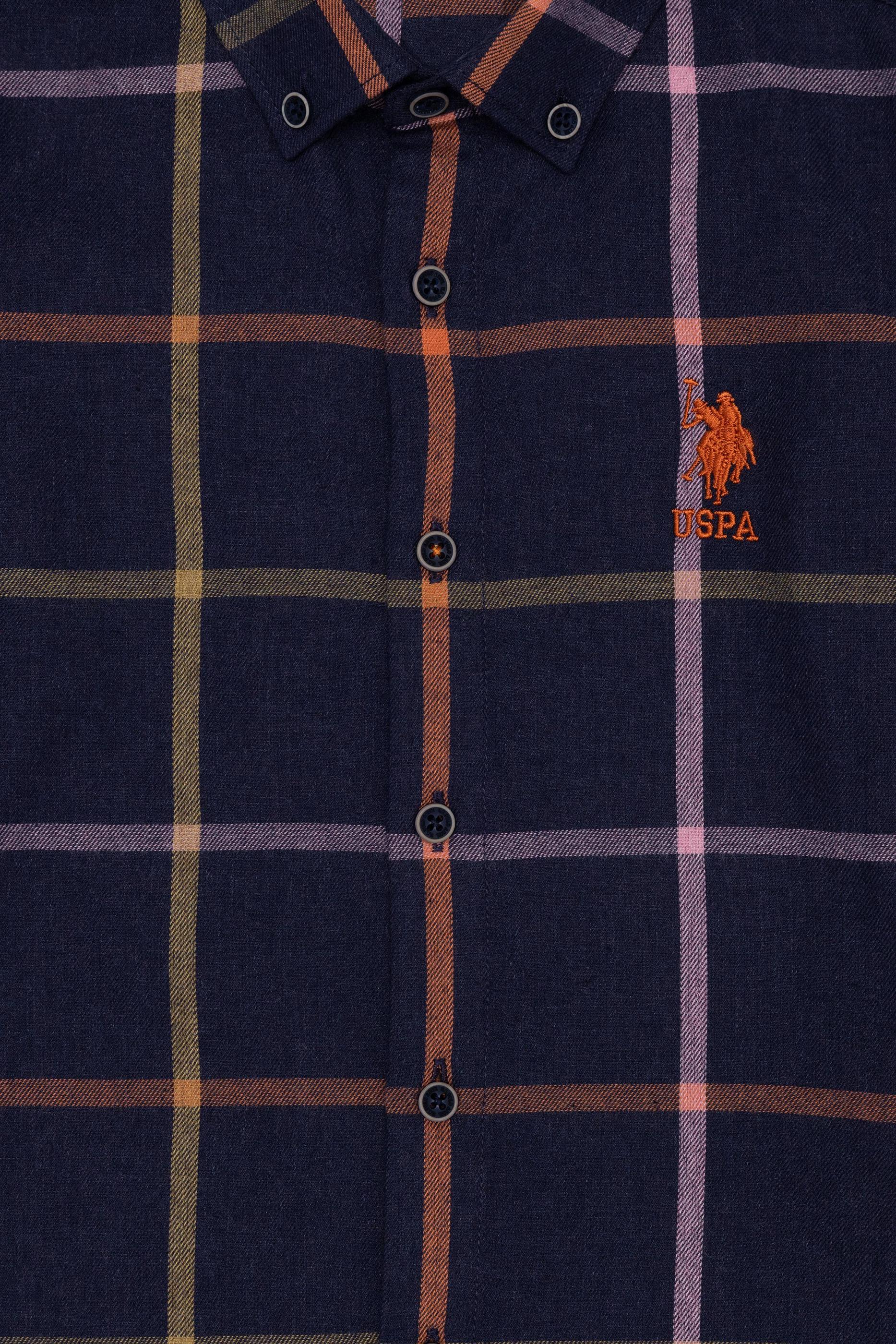 Erkek Çocuk Lacivert Uzun Kollu Gömlek