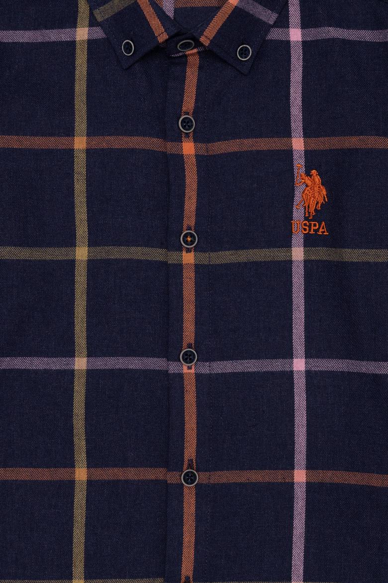 Erkek Çocuk Lacivert Uzun Kollu Gömlek - 50254474001