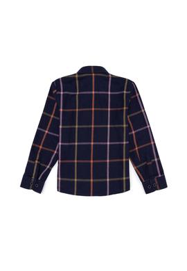 Erkek Çocuk Lacivert Uzun Kollu Gömlek - 50254474001