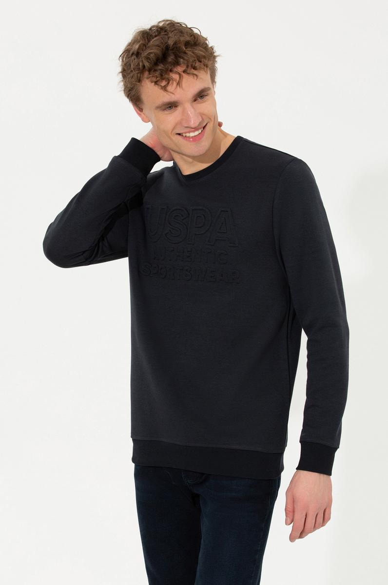 Erkek Lacivert Sweatshirt