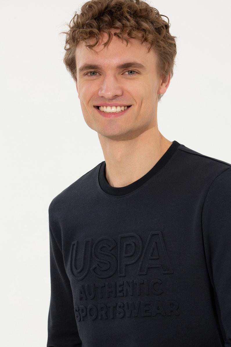 Erkek Lacivert Sweatshirt