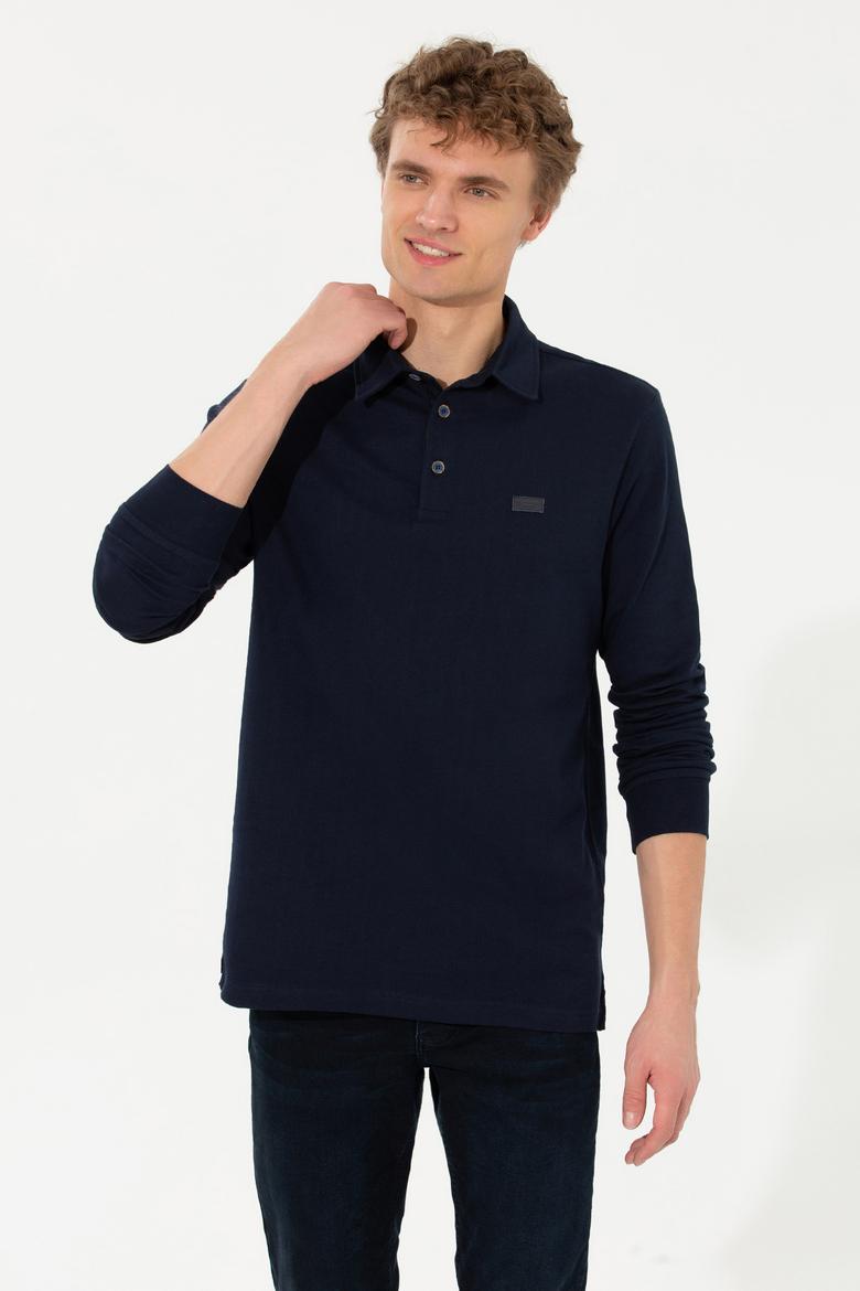 Erkek Lacivert Sweatshirt - 50253417006