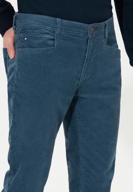 Erkek Kobalt Mavi Kanvas Pantolon - 50253471001