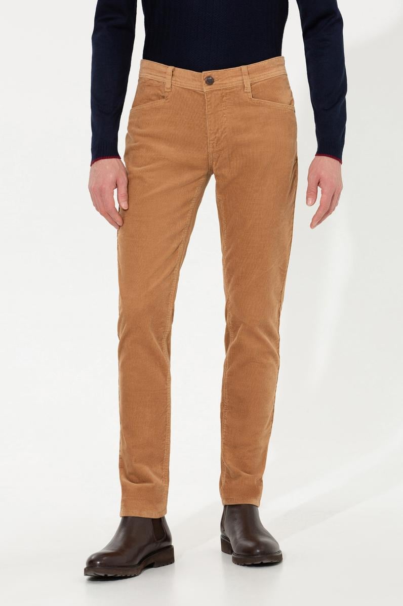 Erkek Taba Kanvas Pantolon