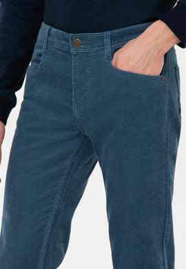 Erkek Kobalt Mavi Kanvas Pantolon - 50253471001