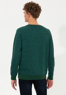 Erkek Yeşil Sweatshirt - 50256356016