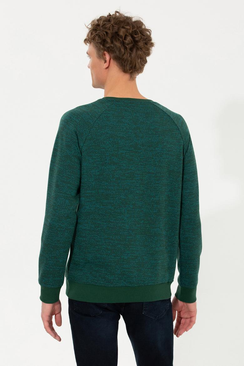 Erkek Yeşil Sweatshirt - 50256356016