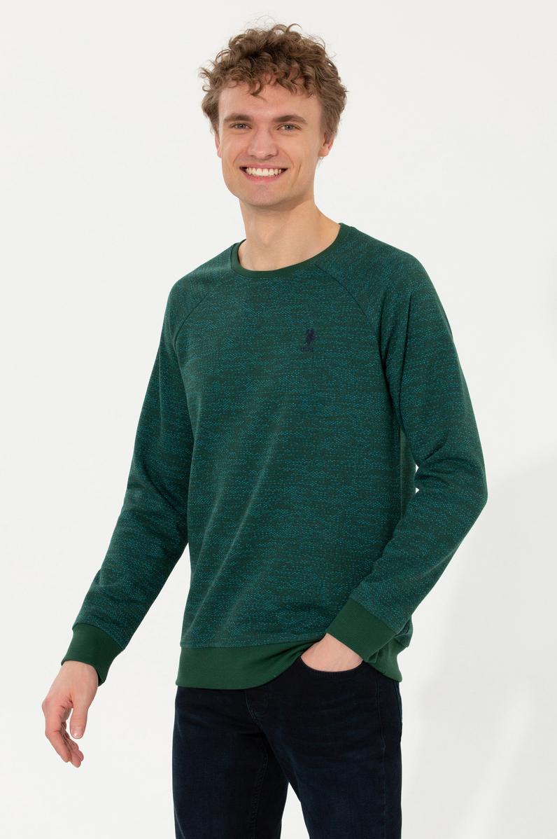 Erkek Yeşil Sweatshirt