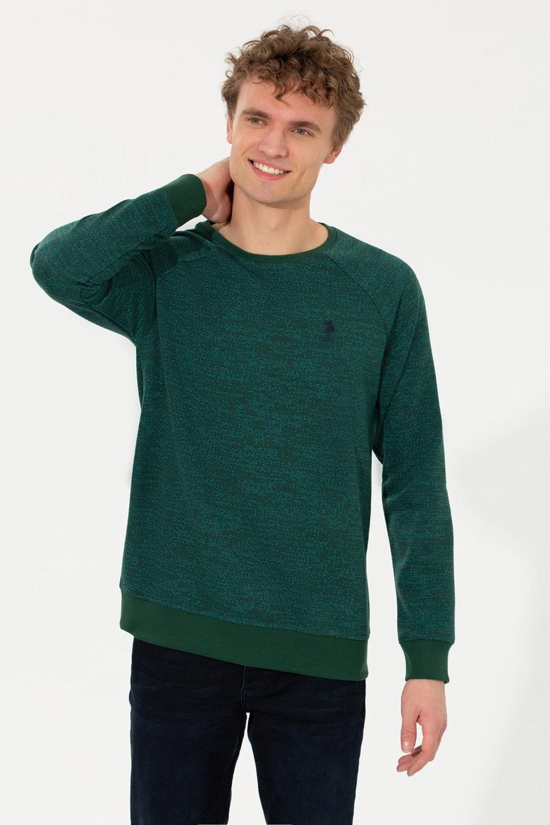 Erkek Yeşil Sweatshirt - 50256356016