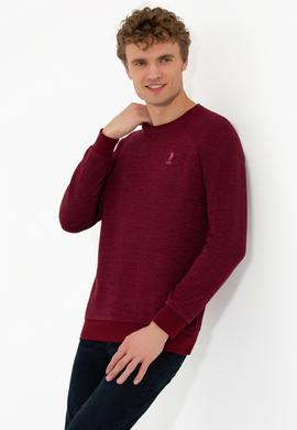 Erkek Vişne Sweatshirt - 50256356026