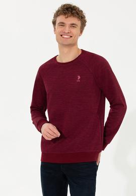 Erkek Vişne Sweatshirt - 50256356026